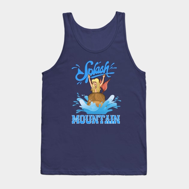 Splash on the mountain Tank Top by EnchantedTikiTees